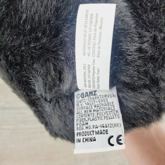 Ganz Webkinz Signature Endangered Western Lowland Gorilla Plush WKSE3003 No Code - Picture 6 of 6